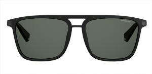 POLAROID PLD 2060/S 3 Solbrille Sort med Grønn glass