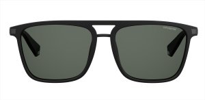 POLAROID PLD 2060/S 3 Solbrille Sort med Grønn glass
