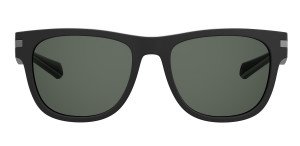 POLAROID PLD 2065/S 3 Solbrille Sort med Grønn glass