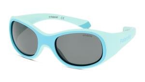 POLAROID PLD 8038/S MVU Solbrille Blå med Grå / Sort glass