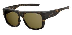 POLAROID PLD 9010/S N9P Solbrille Brun med Brun glass
