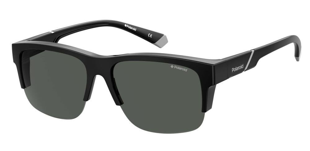 POLAROID PLD 9012/S 807 Solbrille Sort med Grå / Sort glass