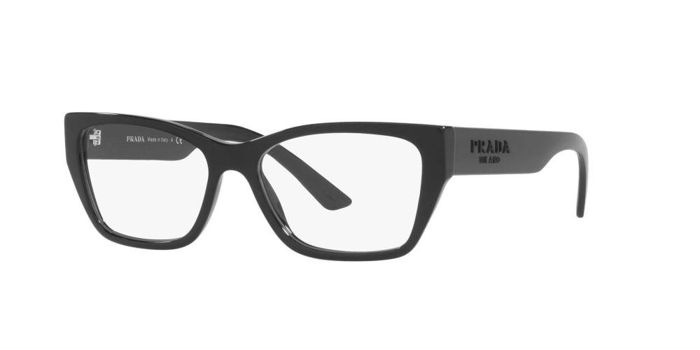 PRADA PR 11YV 1AB1O1 Brille Sort