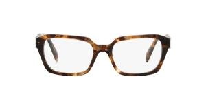 PRADA PR 14ZV 07R1O1 Brille Brun