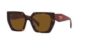 PRADA PR 15WS 2AU5Y1 Solbrille Brun med Brun glass