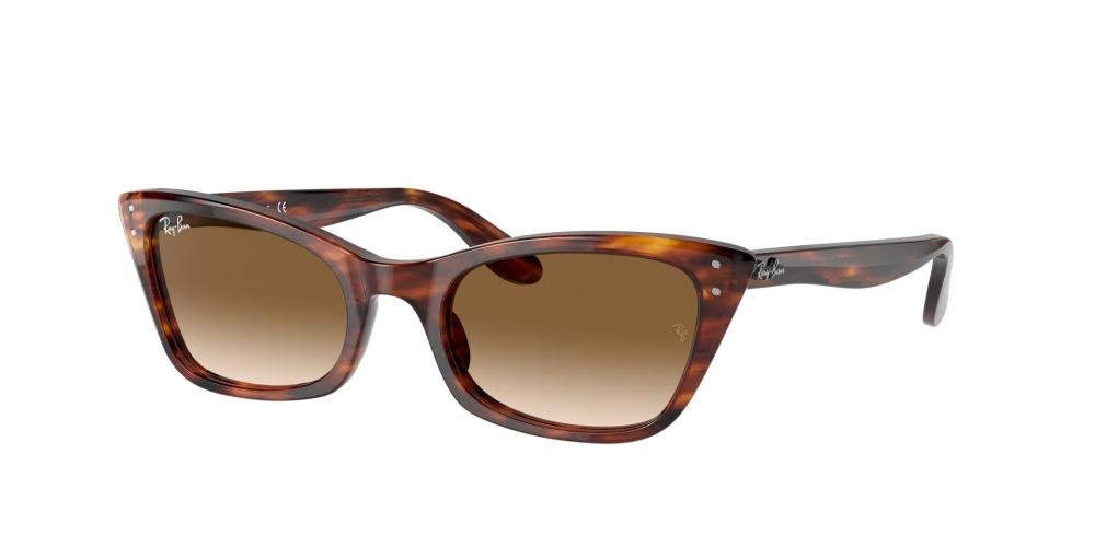 RAYBAN LADY BURBANK 0RB2299 954/51 Solbrille Annet med Brun glass