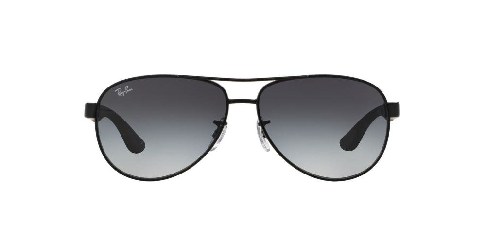 RAYBAN 0RB3457 006/8G Solbrille Sort med Grå / Sort glass