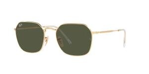 RAYBAN RB3694 001/31 Solbrille Gull med Grønn glass