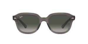 RAYBAN RB4398 667571 Solbrille Grå med Grå / Sort glass