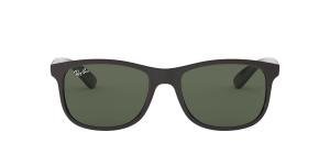 RAYBAN 0RB4202 606971 Solbrille Sort med Grå / Sort glass