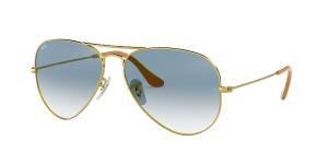 RAYBAN AVIATOR 0RB3025 001/3F Solbrille Gull med Annet glass