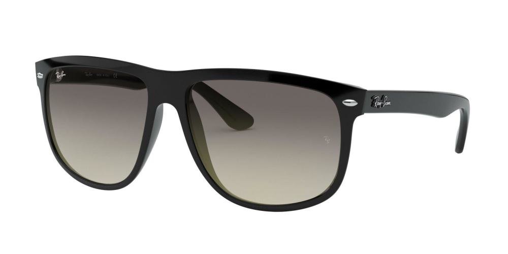 RAYBAN RB4147 601/32 Solbrille Sort med Grå / Sort glass