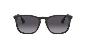 RAYBAN CHRIS 0RB4187 622/8G Solbrille Sort med Grå / Sort glass