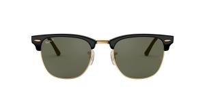 RAYBAN CLUBMASTER 0RB3016 901/58 Solbrille Multi med Grønn glass