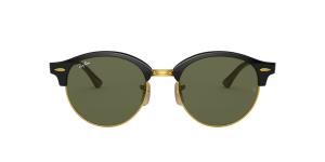 RAYBAN CLUBROUND 0RB4246 901 Solbrille Multi med Grønn glass