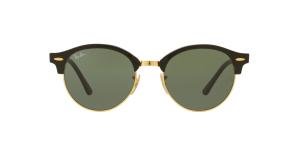 RAYBAN CLUBROUND 0RB4246 901 Solbrille Multi med Grønn glass