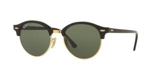 RAYBAN CLUBROUND 0RB4246 901 Solbrille Multi med Grønn glass