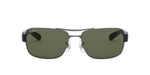 RAYBAN CLUBROUND 0RB4246 990 Solbrille Multi med Grønn glass