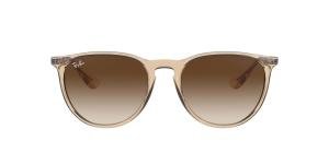 RAYBAN ERIKA 0RB4171 651413 Solbrille Brun med Brun glass