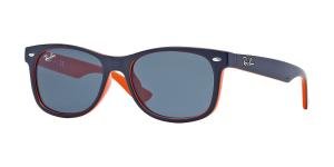 RAYBAN JUNIOR NEW WAYFARER 0RJ9052S 178/80 Solbrille Blå med Annet glass
