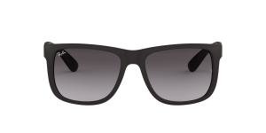 RAYBAN JUSTIN 0RB4165 601/8G Solbrille Sort med Grå / Sort glass