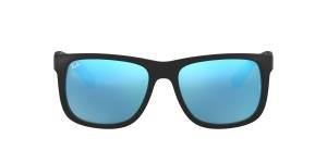 RAYBAN JUSTIN 0RB4165 622/55 Solbrille Sort med Speil glass