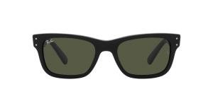 RAYBAN MR BURBANK 0RB2283 901/31 Solbrille Sort med Grønn glass