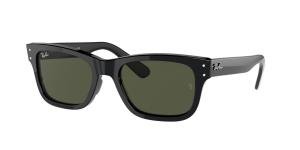 RAYBAN MR BURBANK 0RB2283 901/31 Solbrille Sort med Grønn glass