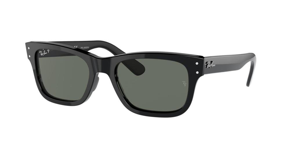 RAYBAN MR BURBANK 0RB2283 901/58 Solbrille Sort med Grønn glass