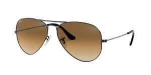 RAYBAN AVIATOR 0RB3025 004/51 Solbrille Grå med Brun glass