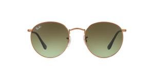 RAYBAN ROUND METAL 0RB3447 9002A6 Solbrille Annet med Brun glass