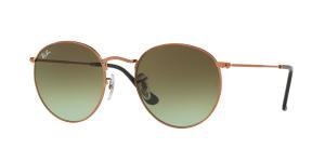 RAYBAN ROUND METAL 0RB3447 9002A6 Solbrille Annet med Brun glass