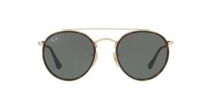 RAYBAN UNKNOWN 0RB3647N 001 Solbrille Multi med Grønn glass