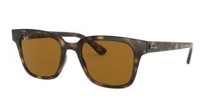 RAYBAN Unknown 0RB4323 710/33 Solbrille Brun med Brun glass