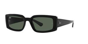 RAYBAN 0RB4395 667771 Solbrille Sort med Grønn glass