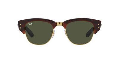 RAYBAN RB0316S 990/31 Solbrille Brun med Grønn glass