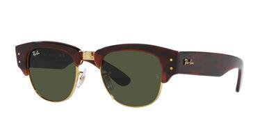 RAYBAN RB0316S 990/31 Solbrille Brun med Grønn glass