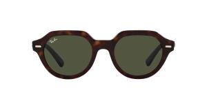 RAYBAN RB4399 902/31 Solbrille Brun med Grønn glass