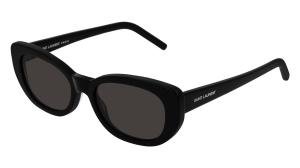 Saint Laurent SL 316 BETTY Solbrille Sort med Grå / Sort glass