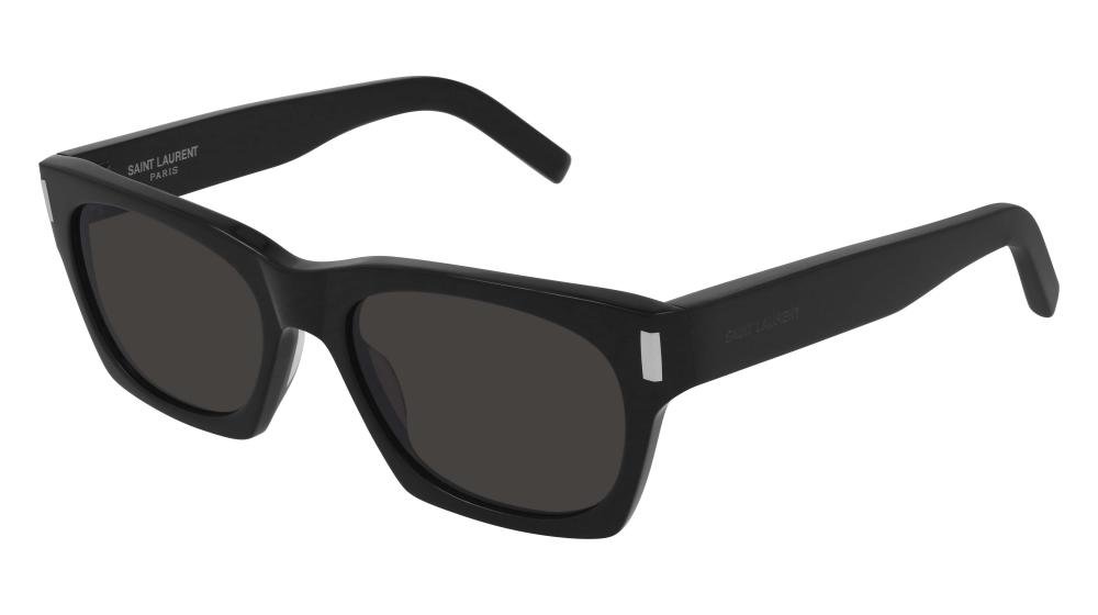 Saint Laurent SL 402 Solbrille Sort med Grå / Sort glass