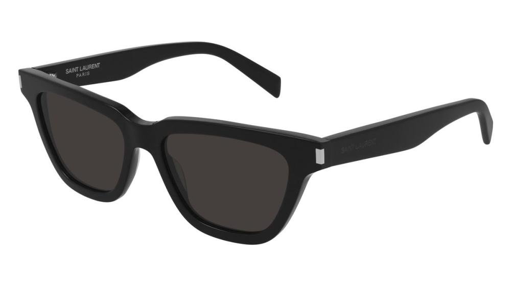 Saint Laurent SL 462 SULPICE Solbrille Sort med Grå / Sort glass