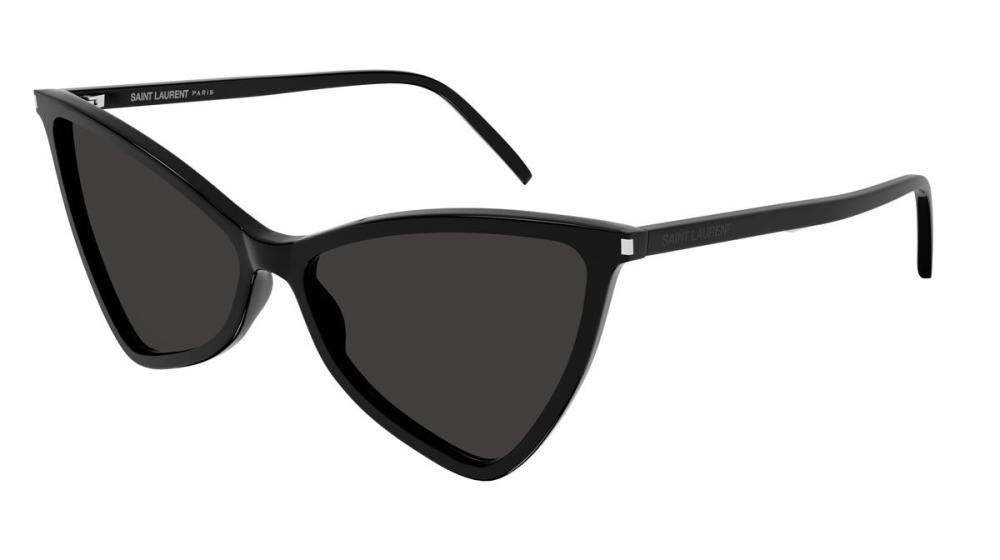 Saint Laurent SL 475 JERRY Solbrille Sort med Grå / Sort glass