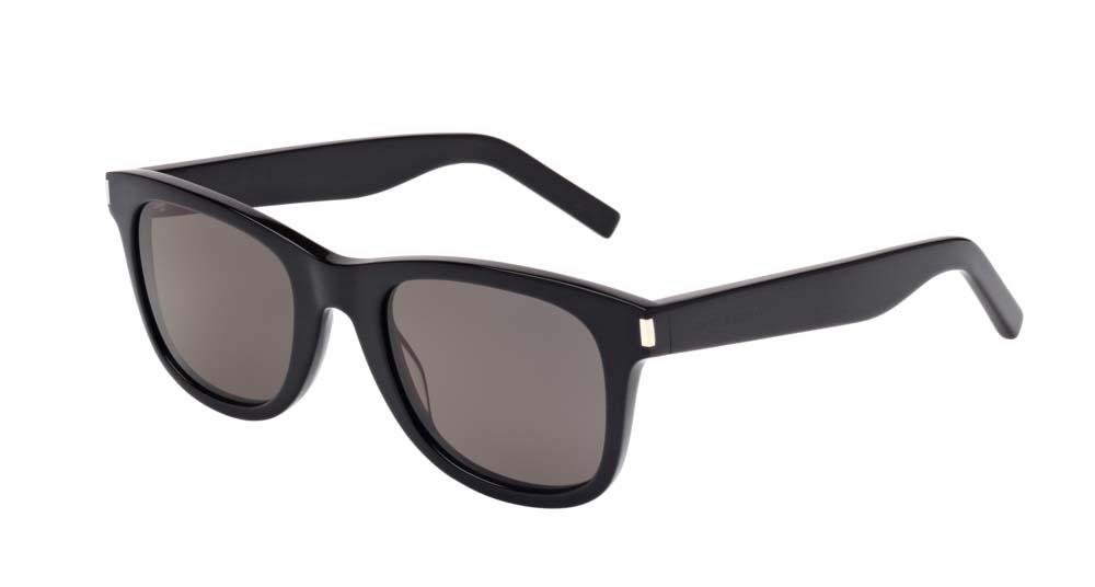 Saint Laurent SL 51 Solbrille Sort med Grå / Sort glass