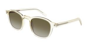 Saint Laurent SL 549 SLIM Solbrille Annet med Grå / Sort glass