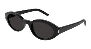 Saint Laurent SL 567 Solbrille Sort med Grå / Sort glass