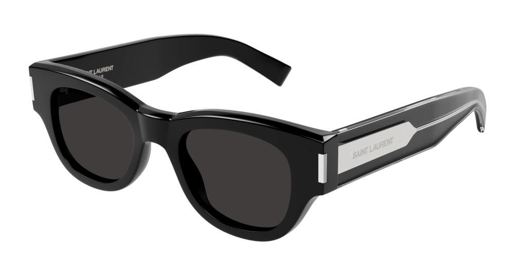 Saint Laurent SL 573 Solbrille Sort med Grå / Sort glass