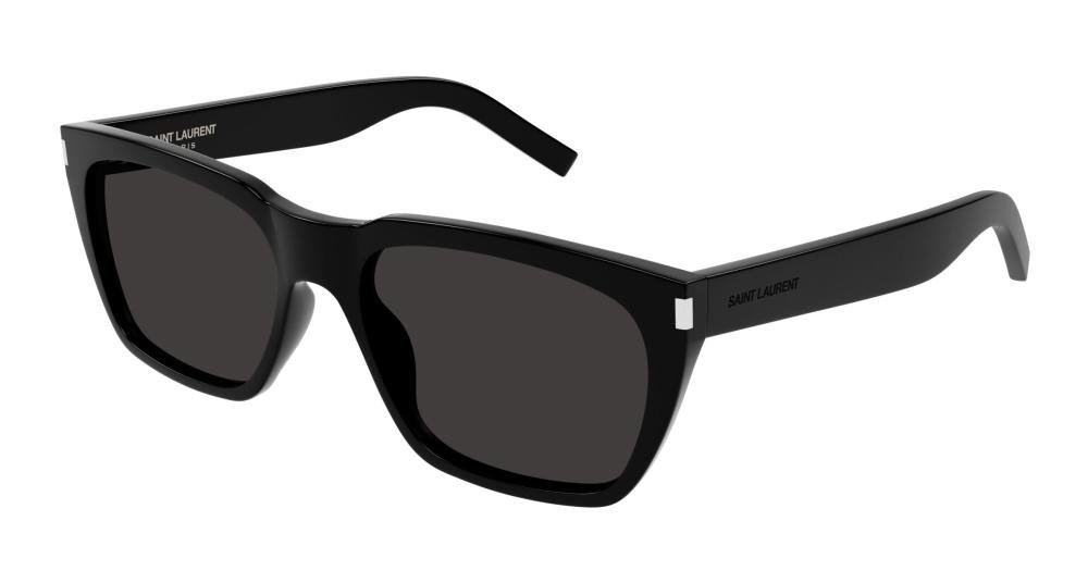 Saint Laurent SL 598 Solbrille Sort med Grå / Sort glass