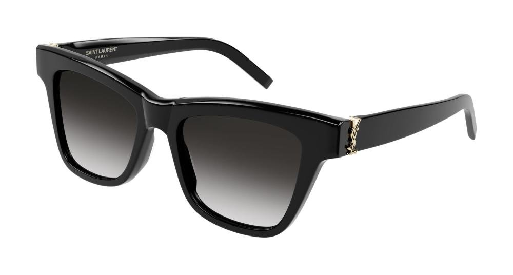 Saint Laurent SL M106 Solbrille Sort med Grå / Sort glass