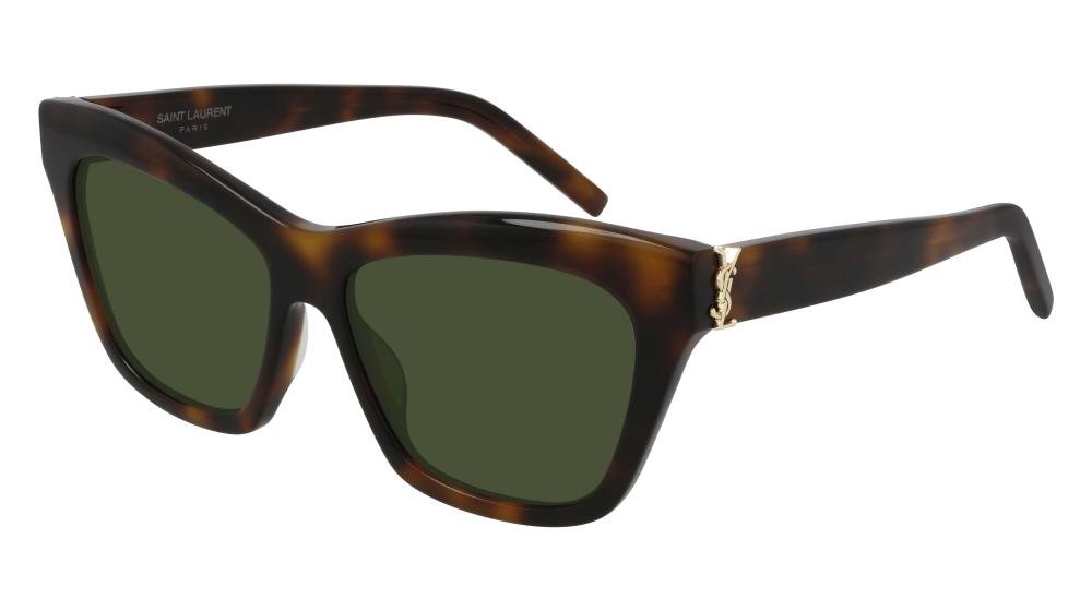 Saint Laurent SL M79 Solbrille Multi med Grønn glass