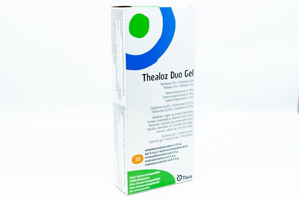 THEALOZ Duo Gel 30x0,4ml Øyehelseprodukt